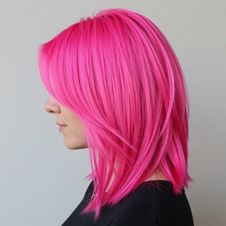 Neon Pink Sections