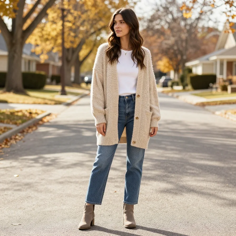 Oversized Cardigan Mix