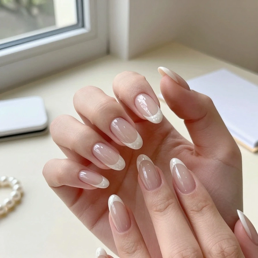 Pearl French Tips