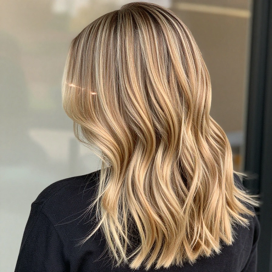 Seamless Color Melt Highlights