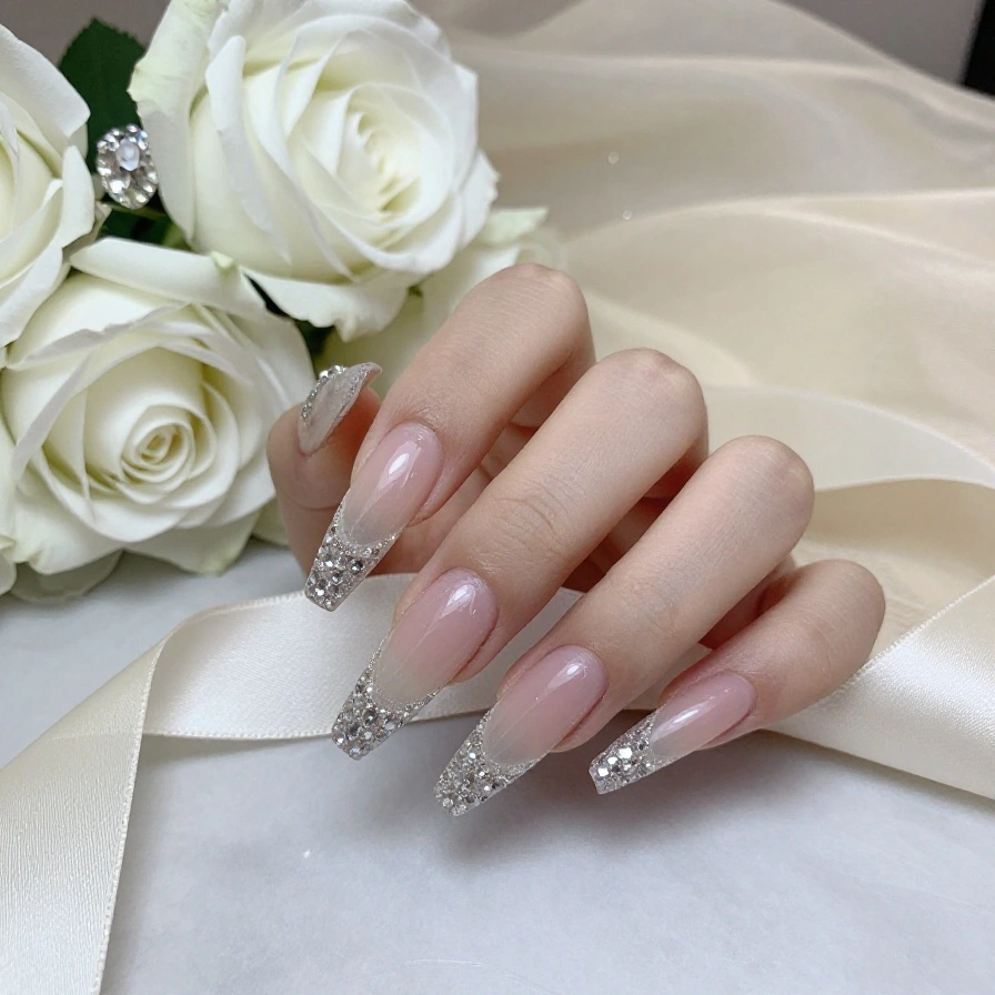 Silver Crystal Tips
