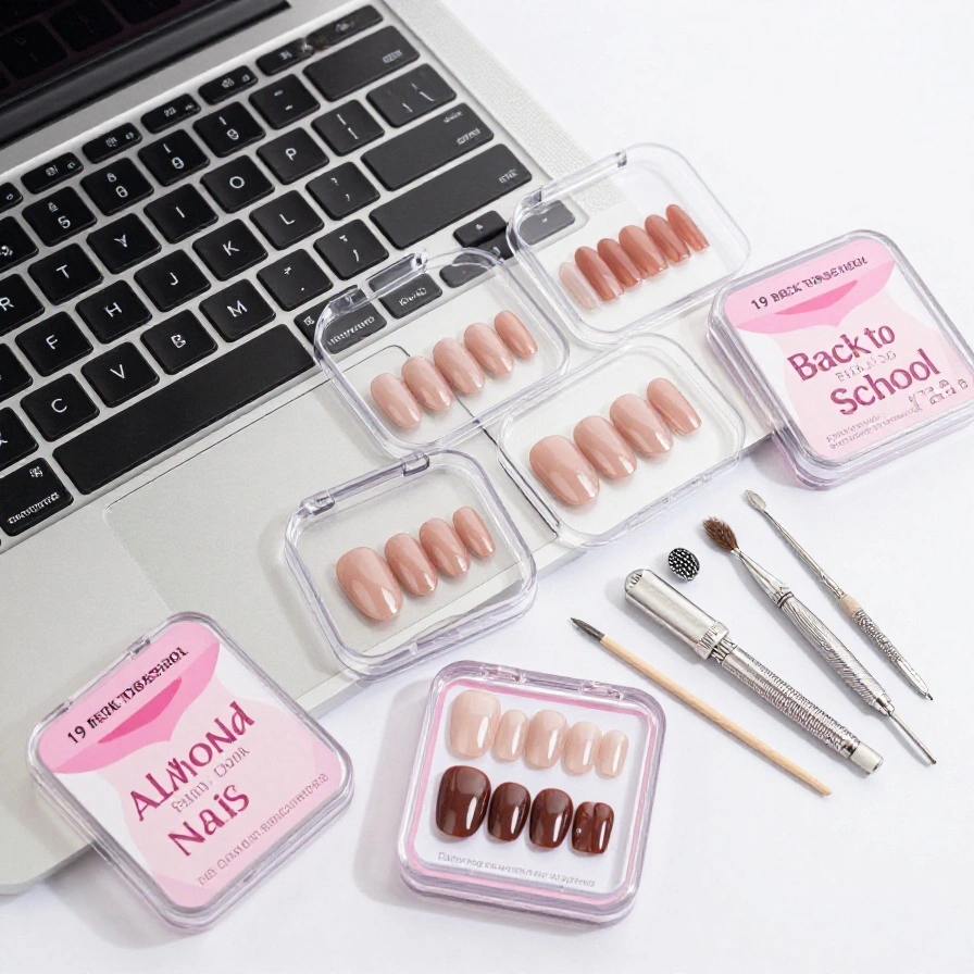 Simple Back to School Nails