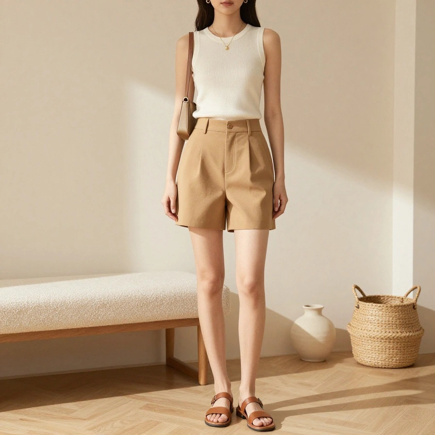 Sleeveless Knit Top