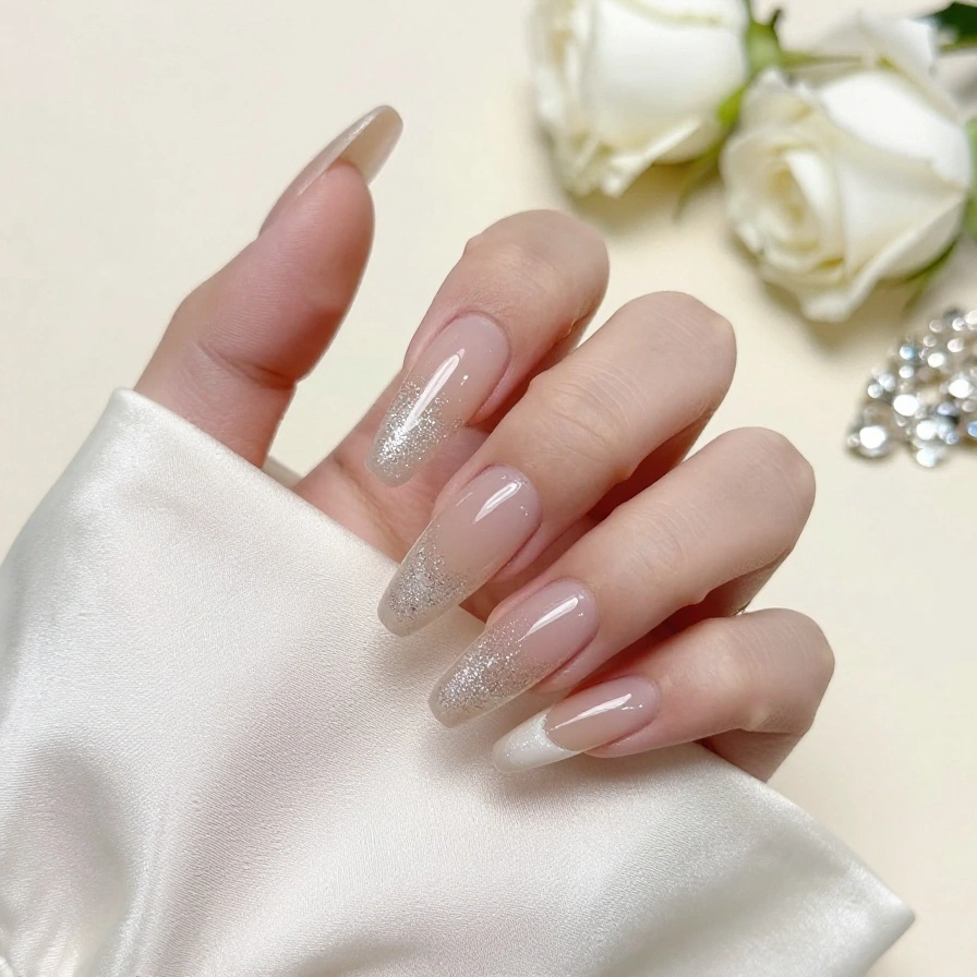 Subtle Glitter Fade