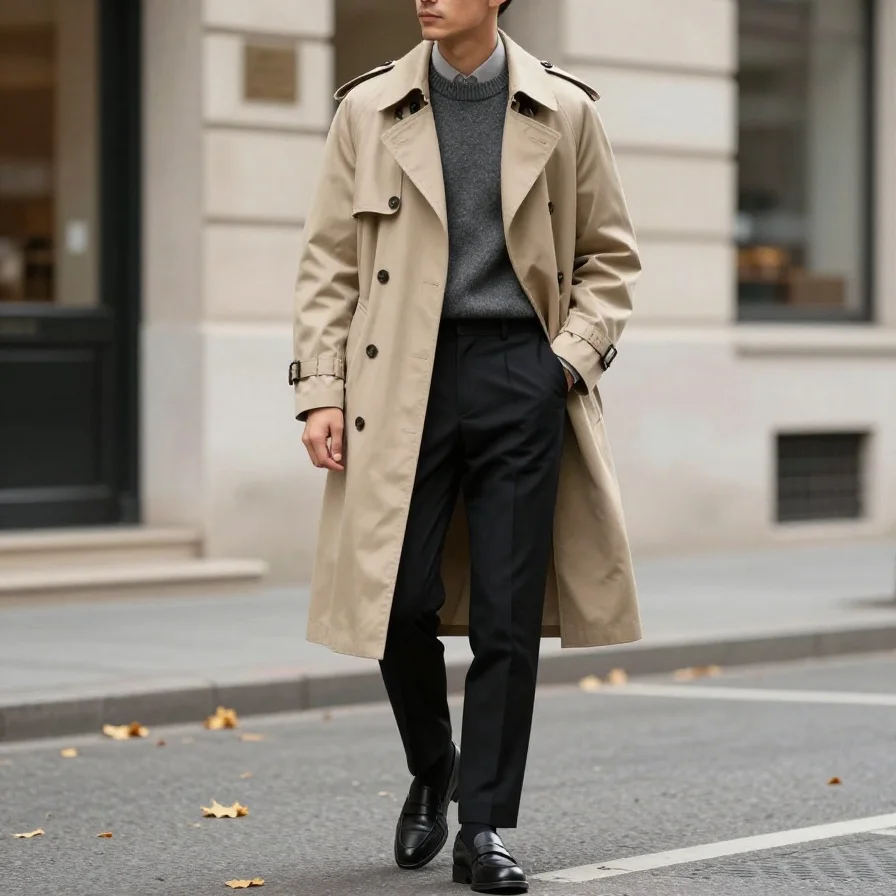 Trench Coat Layers