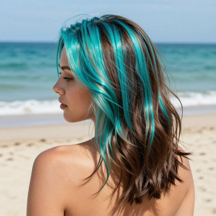 Turquoise Hidden Color