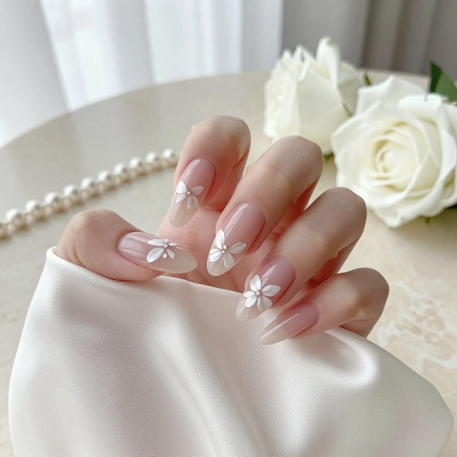 White Petal Art