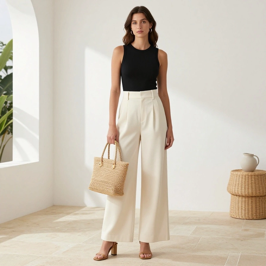 Wide-Leg Pants