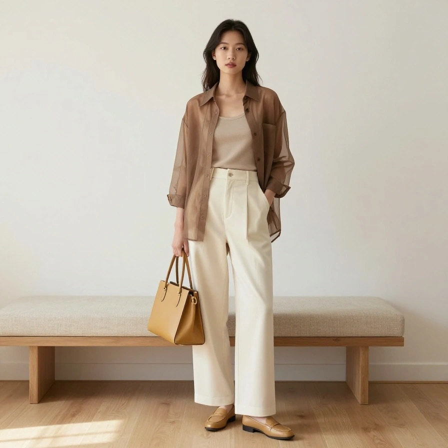Wide Leg Trousers