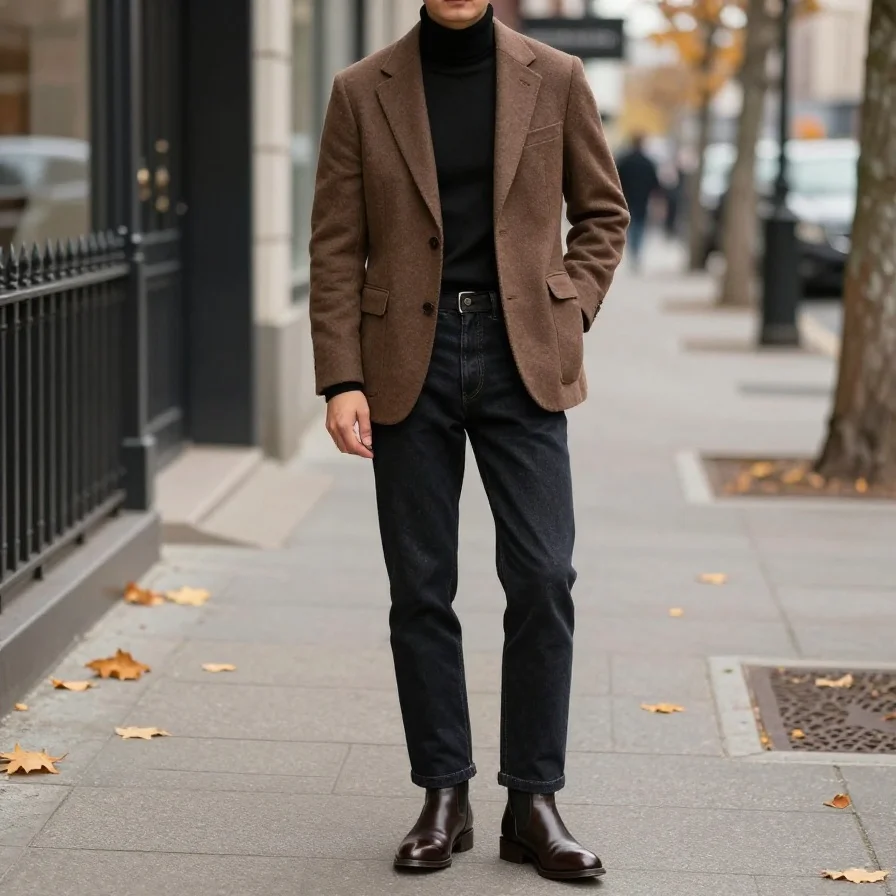 Wool Blazer Layers