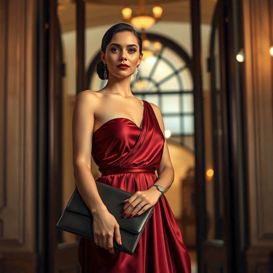 Sophisticated Silk Evening Ensembles - 16 Silk Outfit Ideas for Luxe and Elegant Style